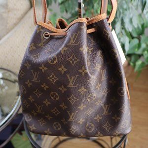 Vintage LV Drawstring Monogram Noe Petit Bag